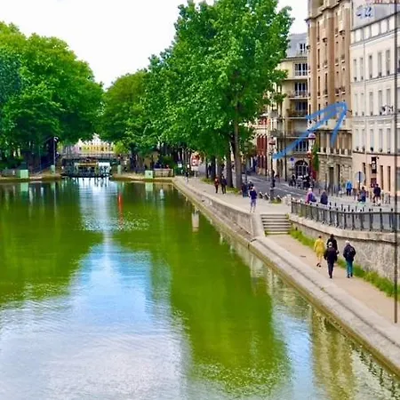 Stylish With Canal Saint-martin View Apartment